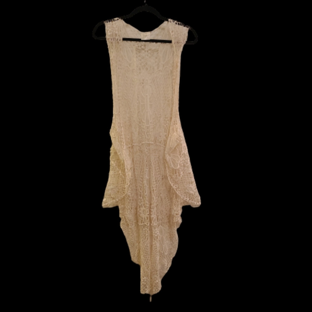 Vocal California Floral Lace Duster